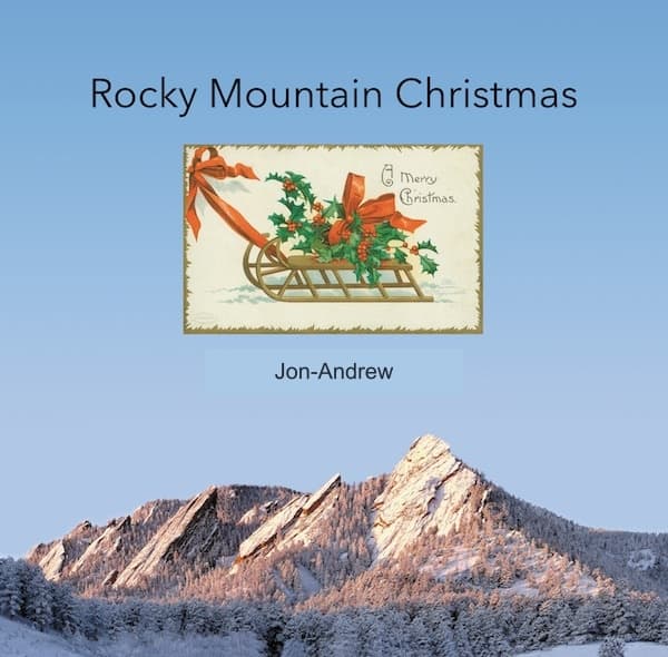 Rocky Mountain Christmas album art by Jon-Andrew